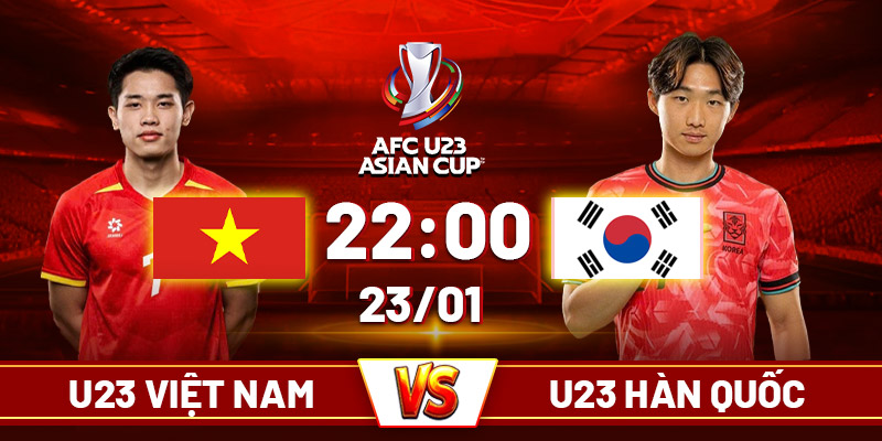 U23 Việt Nam vs U23 Hàn Quốc